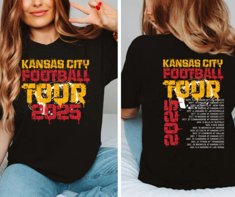 KC Chiefs Tour 2025 (Front & Back)
