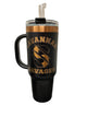 40 oz. Rose Gold & Black Savage Tumbler
