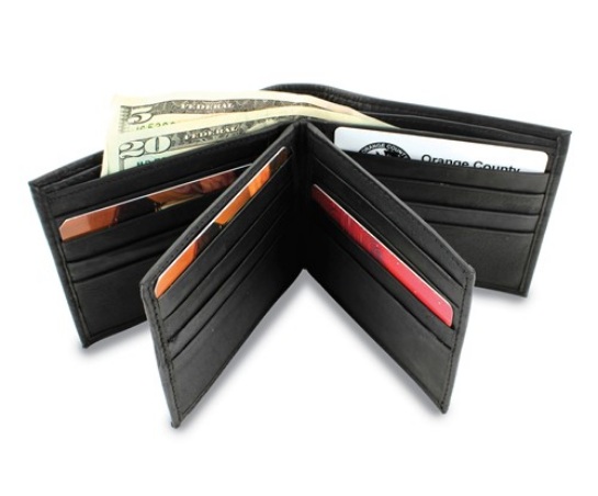 Savage Genuine Leather Bifold Wallet