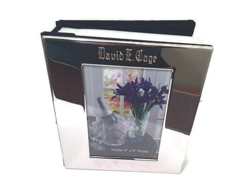 Silver Photo Album Personalized Engraved Free
