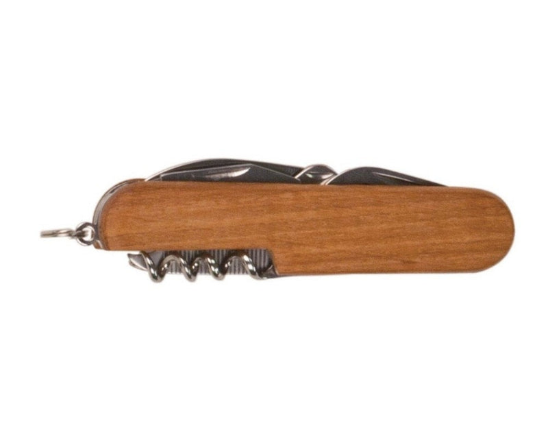 Personalized Multitool Pocket Knife Engraved Rosewood Groomsman Best Man Gift