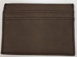7 Personalized Leather Money Clip & Card Cases Brown Groomsman Best Man Gift