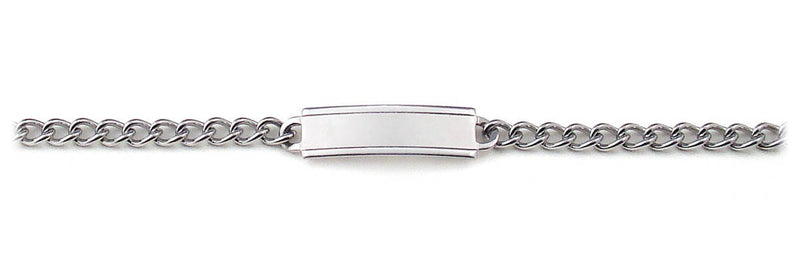 Boys ID Bracelet Personalized Stainless Steel Speidel My First ID Custom Engraved