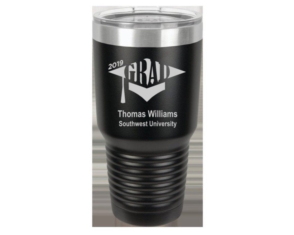 Graduation Travel Mug, Custom Graduation Gift, Class of 2023, Personalized Travel Mug, Insulated Tumbler, Gift For Graduate Gift