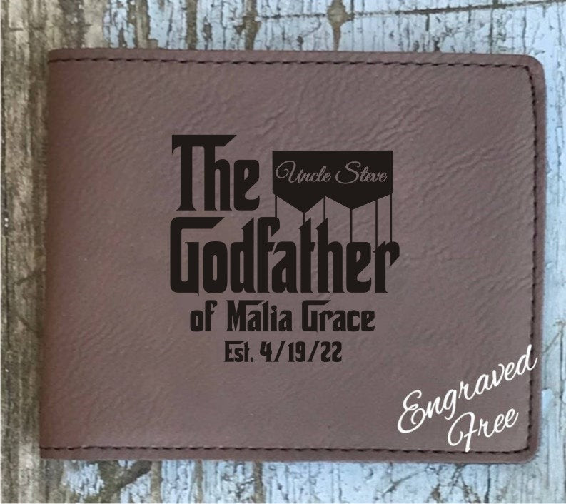 Custom Godfather Wallet Gift