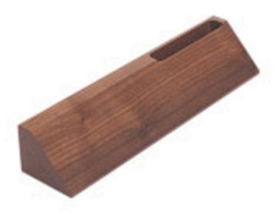 Personalized Desk Name Plate, Custom Name Plate, Solid Walnut Wood Desk Accessory