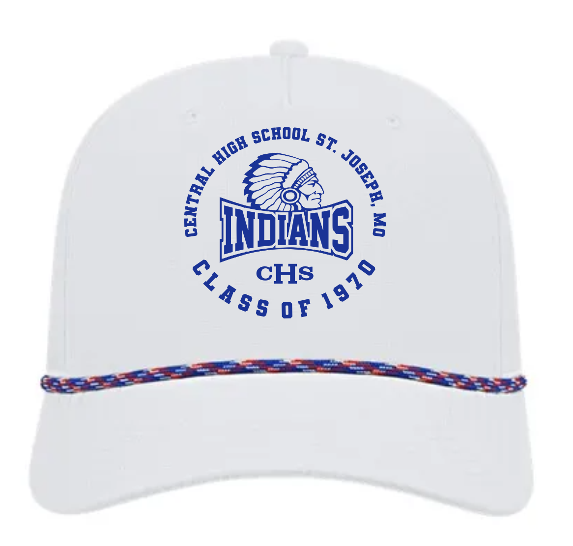Central Class of 1970 Souvenir Hat White