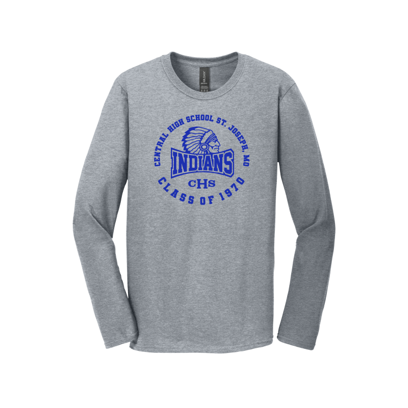Central Class of 1970 Design B Long Sleeve T-shirt
