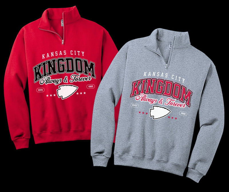 KC Chiefs Kingdom 1/4 Zip