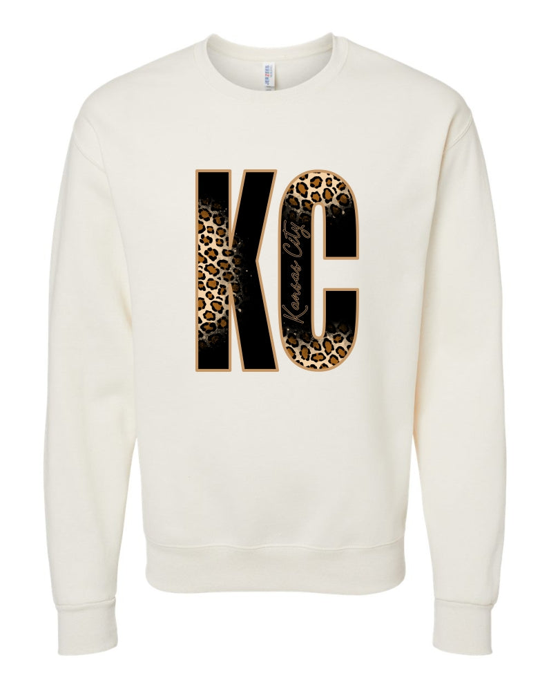 KC Kansas City Crewneck Sweatshirt (Jerzees)