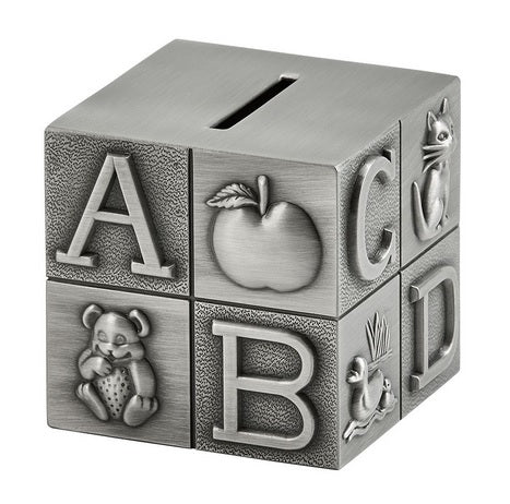 Personalized Baby Block Bank