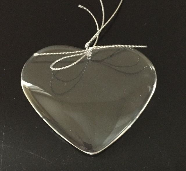 Personalized Our 1st Christmas Together Ornament With Rings - Crystal Engraved