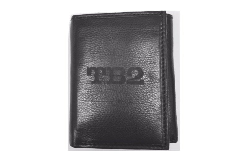Personalized Wallet Mens Deluxe Black Leather Trifold Wallet Engraved Groomsman Monogram
