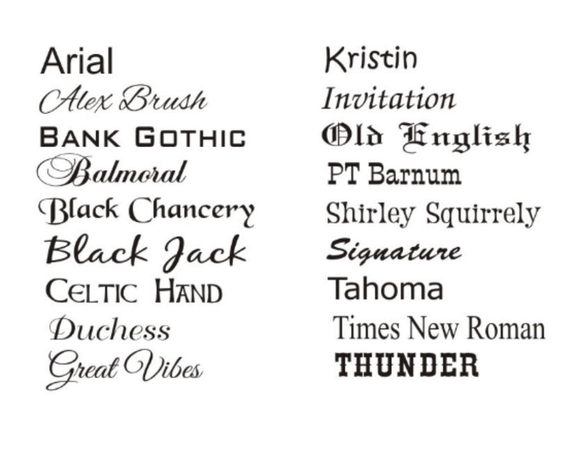 Personalized Desk Clock Black Soft Leather Gold Trim Accents Custom Engraved