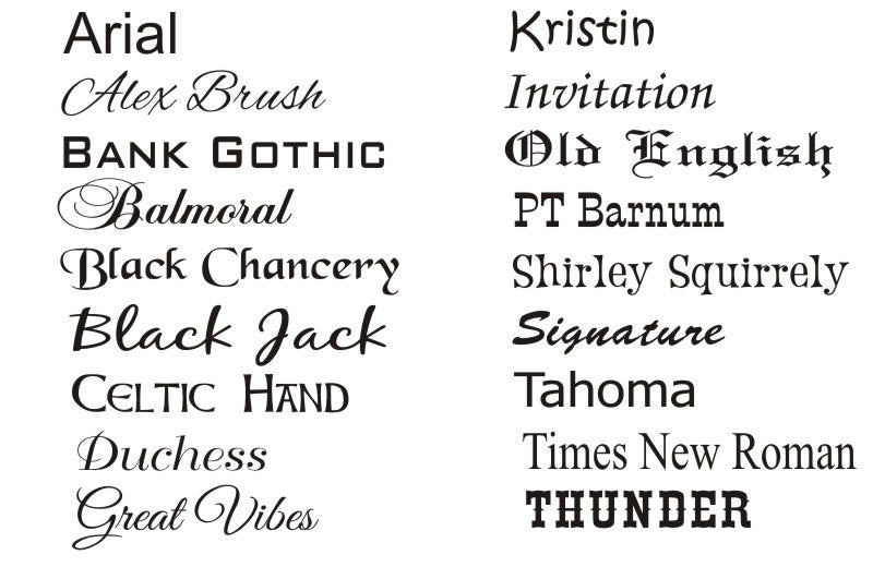 Personalized Desk Clock Black Leather Soft Finish Custom Engraved