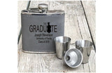 Graduate Gift Class of 2023 5 Piece Flask Set With Personalized Graduation Gift
