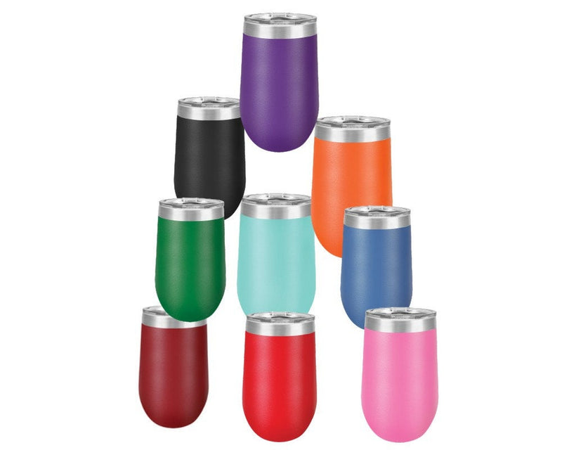 Mothers Day Gift Dog Mom Gift Extra Large Engraved Stainless Steel Insulated 16 oz. Stemless