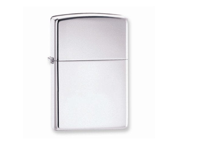Personalized Zippo Lighter High Polished Chrome Hand Engraved Custom