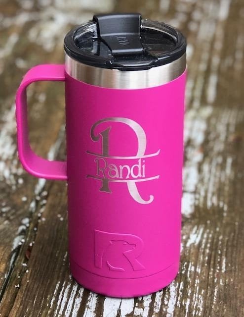 Insulated Coffee Mug, Big 16 oz.,Personalized Coffee Mug, Insulated Travel Coffee Mug Gift, Custom Travel Mug, Personalized Bridesmaid Gift