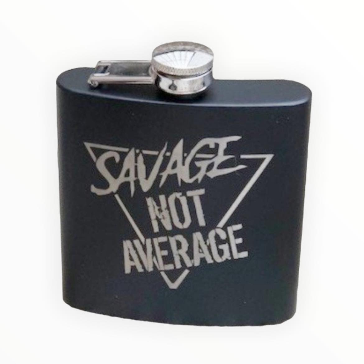 Savage Not Average Flask