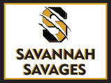 Savannah Savage Yard Sign White