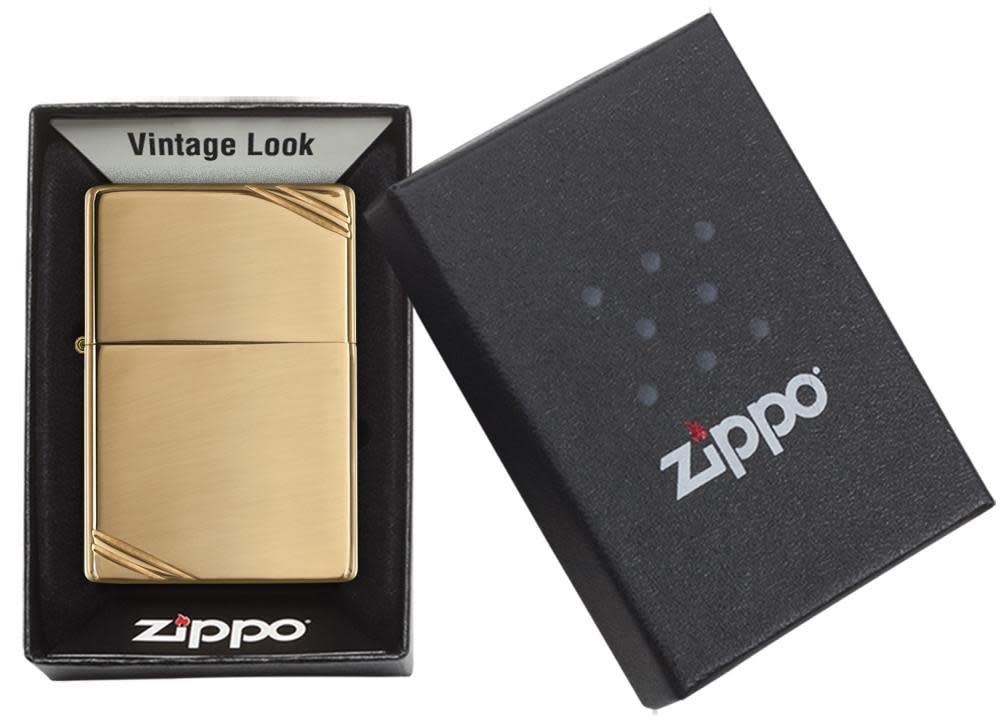 Personalized Zippo Lighter Vintage Brass Hand Engraved Custom