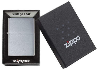 Personalized Zippo Lighter Brushed Chrome Hand Engraved Custom