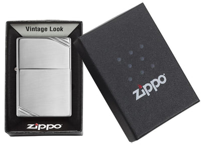 Personalized Zippo Lighter  Vintage Chrome Hand Engraved Custom